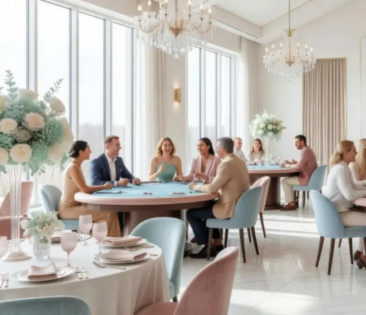 Elegancki event w stylu casino organizowany przez Henryk Grzybowski hg::code